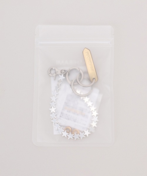 Spick & Span(スピックアンドスパン)の「≪WEB限定追加3≫HASHIBAMI / ハシバミ ヘマタイトスタースマホハンドストラップ(その他小物・レディース・ゴールド/シルバー・FREE)」の4枚目の写真