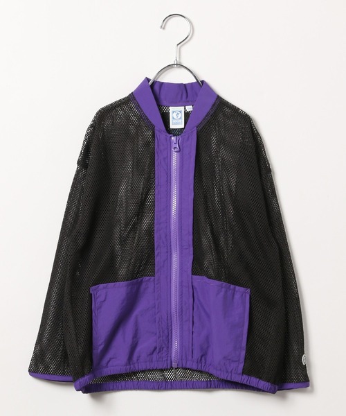 LEPSIM（レプシィム）の「【KIDS】【DISCUS／ディスカス】メッシュブルゾン　143982（ブルゾン・キッズ・ネイビー/ブラック・130）」の2枚目の写真