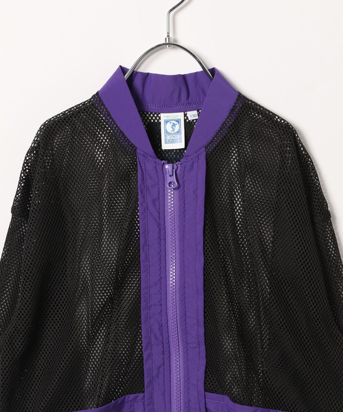 LEPSIM（レプシィム）の「【KIDS】【DISCUS／ディスカス】メッシュブルゾン　143982（ブルゾン・キッズ・ネイビー/ブラック・130）」の10枚目の写真