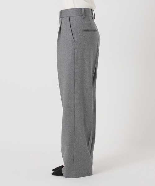 journal standard L'essage（ジャーナルスタンダードレサージュ）の「ガンクラブチェック/ヘリンボン2タックパンツ2（スラックス・レディース・グレー/ブラック系その他・38/36）」の17枚目の写真