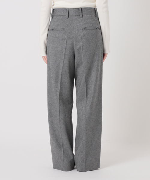 journal standard L'essage（ジャーナルスタンダードレサージュ）の「ガンクラブチェック/ヘリンボン2タックパンツ2（スラックス・レディース・グレー/ブラック系その他・38/36）」の18枚目の写真