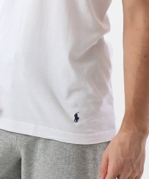POLO RALPH LAUREN UNDERWEAR(ポロラルフローレンアンダーウェア)の「POLO RALPH LAUREN/ポロラルフローレン/クラシックフィット Vネック アンダーシャツ(RM1-X002)(Tシャツ/カットソー・メンズ・ホワイト/ブラック/グレー・L/M/S)」の7枚目の写真