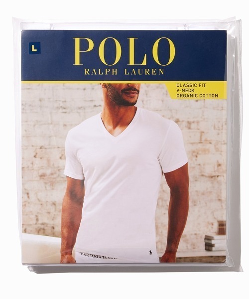 POLO RALPH LAUREN UNDERWEAR(ポロラルフローレンアンダーウェア)の「POLO RALPH LAUREN/ポロラルフローレン/クラシックフィット Vネック アンダーシャツ(RM1-X002)(Tシャツ/カットソー・メンズ・ホワイト/ブラック/グレー・L/M/S)」の18枚目の写真