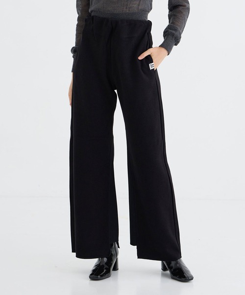 MIHARAYASUHIRO/ミハラヤスヒロ】GATHERED KNIT PANTS/ギャザーニット