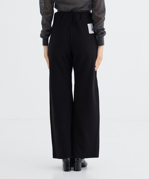 MIHARAYASUHIRO/ミハラヤスヒロ】GATHERED KNIT PANTS/ギャザーニット