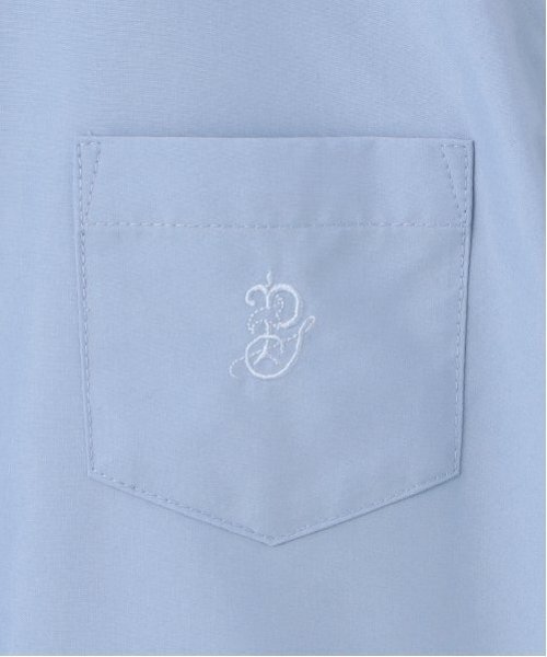 *【シワになりにくい】角襟ブラウス（シャツ/ブラウス）｜pom ponette junior（ポンポネットジュニア）