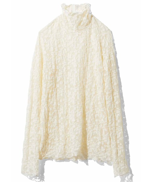 MEDE19F（メデジュウキュウ）の「ＭＥＤＥ１９Ｆ　レースハイネックトップス（その他トップス・レディース・アイボリー/ブラック・MEDIUM/LARGE/X-LARGE）」の17枚目の写真