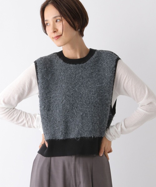 LEPSIM ベスト LEPSIM｜ギャザーWZIPベスト | Rakuten Fashion(楽天