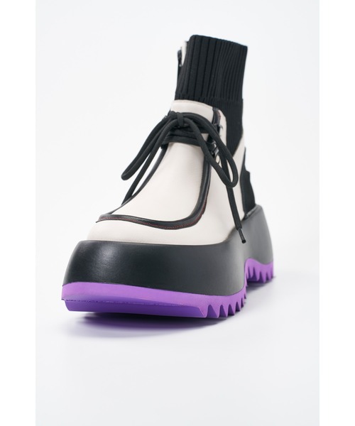 VEGE（ベジ）の「VEGE Big Foot（ブーツ・レディース・キャメル/ブラック/アイボリー/グレー・23/23.5/24/24.5）」の10枚目の写真