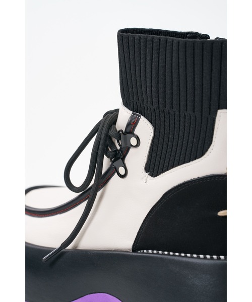 VEGE（ベジ）の「VEGE Big Foot（ブーツ・レディース・キャメル/ブラック/アイボリー/グレー・23/23.5/24/24.5）」の12枚目の写真