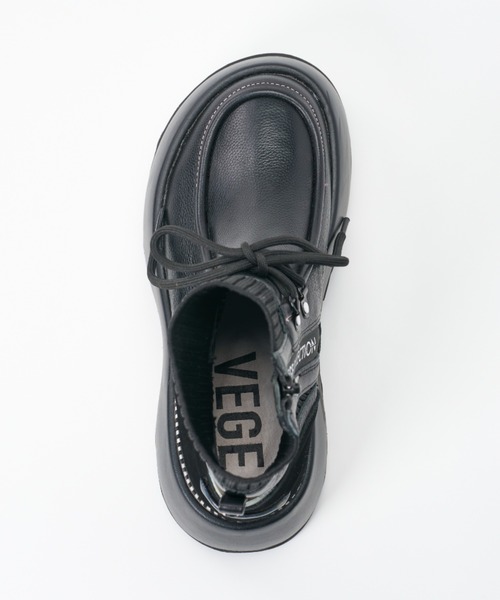 VEGE（ベジ）の「VEGE Big Foot（ブーツ・レディース・キャメル/ブラック/アイボリー/グレー・23/23.5/24/24.5）」の13枚目の写真