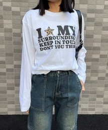 ILOVEMYロンT/長袖Tシャツ