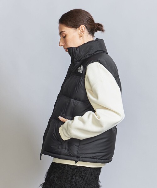 THE NORTH FACE」 ダウンベスト L ブラック レディース ノースフェイス