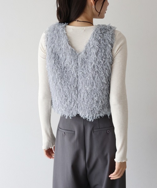 フェザーフリンジベスト（ベスト）｜BLUEEAST（ブルーイースト）の