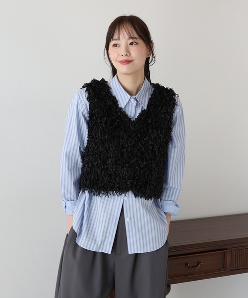 フェザーフリンジベスト（ベスト）｜BLUEEAST（ブルーイースト