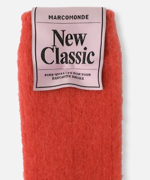 MARCOMONDE(マルコモンド)の「【MARCOMONDE(マルコモンド)】MOHAIR RIBBED SOCKS(ソックス/靴下・レディース・レッド/ライトグレー/オフホワイト・FREE)」の5枚目の写真