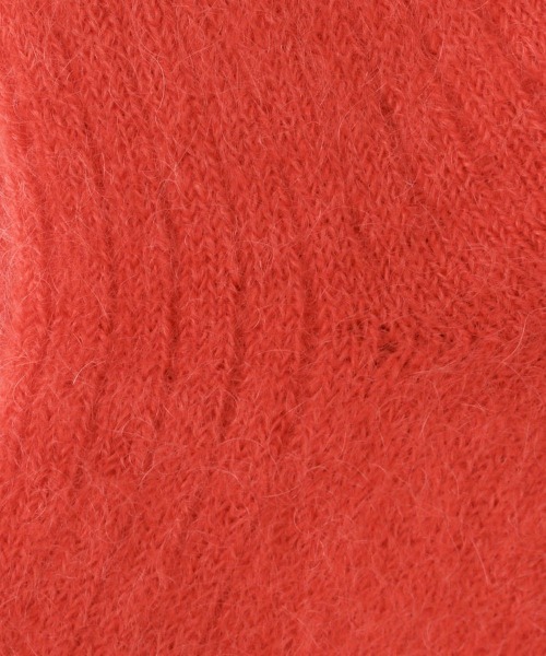 MARCOMONDE(マルコモンド)の「【MARCOMONDE(マルコモンド)】MOHAIR RIBBED SOCKS(ソックス/靴下・レディース・レッド/ライトグレー/オフホワイト・FREE)」の7枚目の写真