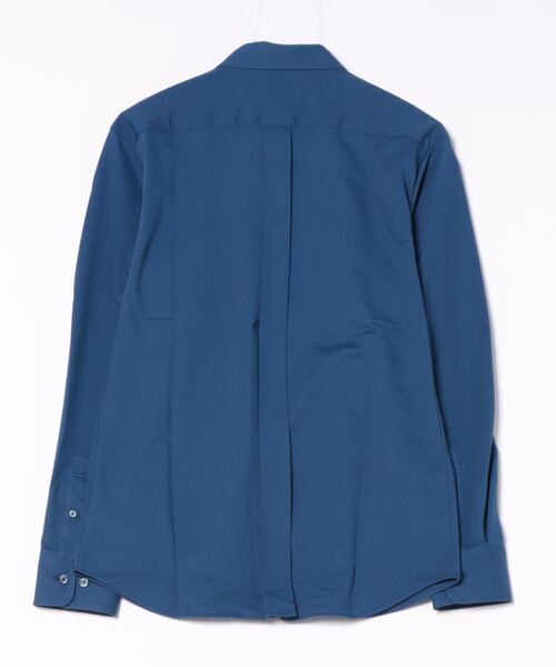 Blue Standard (ブルースタンダード)の「【BLUE STANDARD/ブルースタンダード】吸水速乾、イージーケア、 ピンポイント消臭 アルティマニットシャツ(シャツ/ブラウス・メンズ・グレー/ネイビー/オフホワイト/ダークブルー・MEDIUM/LARGE/X-LARGE)」の5枚目の写真