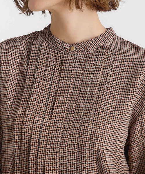 セール】プリントタックシャツワンピース（ワンピース）｜grove