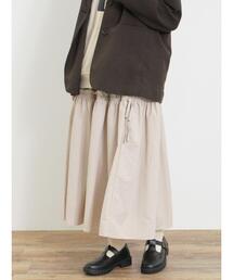 Samansa Mos2 | ◎サイドリボンギャザースカート(スカート)