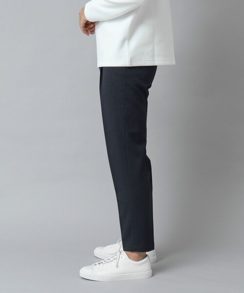 NOLLEY’S（ノーリーズ）の「【ACTIVE SECT】《限定展開 / イージーケア》LANATEC ワンタックイージーパンツ 24AW（その他パンツ・メンズ・グレー系その他/ネイビー・XL/L/M/S）」の8枚目の写真