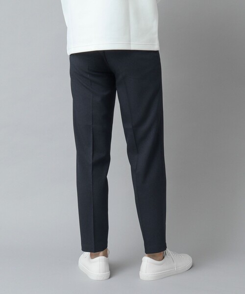 NOLLEY’S（ノーリーズ）の「【ACTIVE SECT】《限定展開 / イージーケア》LANATEC ワンタックイージーパンツ 24AW（その他パンツ・メンズ・グレー系その他/ネイビー・XL/L/M/S）」の9枚目の写真