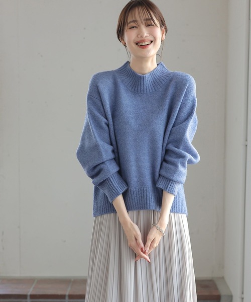 GLOBAL WORK（グローバルワーク）の「フワフワHugmeセットアップ/115407（ワンピース・レディース・ベージュ系1/ブルー系4/ブラック系9/ライトグリーン系3・MEDIUM/LARGE）」の11枚目の写真