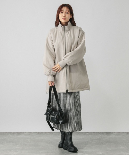 GLOBAL WORK（グローバルワーク）の「フワフワHugmeセットアップ/115407（ワンピース・レディース・ベージュ系1/ブルー系4/ブラック系9/ライトグリーン系3・MEDIUM/LARGE）」の18枚目の写真