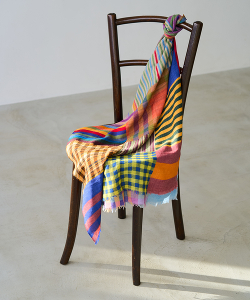 417 EDIFICE（フォーワンセブンエディフィス）の「S.K.OVERSEAS エス.ケー.オーバーシーズ MULTI SCARF（バンダナ/スカーフ・メンズ・B/A/C・FREE）」の2枚目の写真