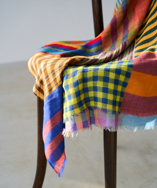 417 EDIFICE（フォーワンセブンエディフィス）の「S.K.OVERSEAS エス.ケー.オーバーシーズ MULTI SCARF（バンダナ/スカーフ・メンズ・B/A/C・FREE）」の7枚目の写真