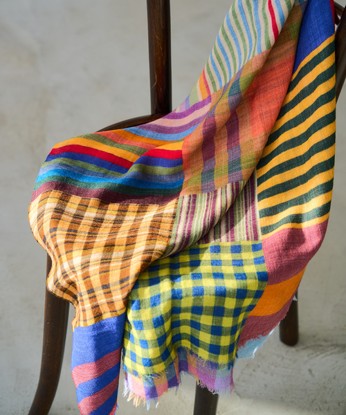 417 EDIFICE（フォーワンセブンエディフィス）の「S.K.OVERSEAS エス.ケー.オーバーシーズ MULTI SCARF（バンダナ/スカーフ・メンズ・B/A/C・FREE）」の8枚目の写真