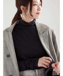 Te chichi | シアー天竺ハイネックカットソー(Tシャツ/カットソー)