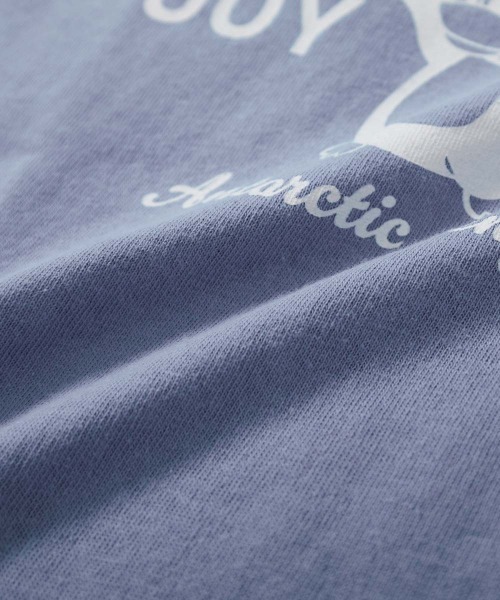 devirock（デビロック）の「綿100％ デビラボ プリント ゆったり 長袖 ロンパース（ロンパース・キッズ・ブルー系1/イエロー系1/グレー系1/パープル系1/グリーン系2/グリーン系1/ブルー系2/ホワイト系1・70cm/80ｃｍ）」の13枚目の写真