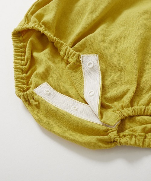 devirock（デビロック）の「綿100％ デビラボ プリント ゆったり 長袖 ロンパース（ロンパース・キッズ・ブルー系1/イエロー系1/グレー系1/パープル系1/グリーン系2/グリーン系1/ブルー系2/ホワイト系1・70cm/80ｃｍ）」の20枚目の写真