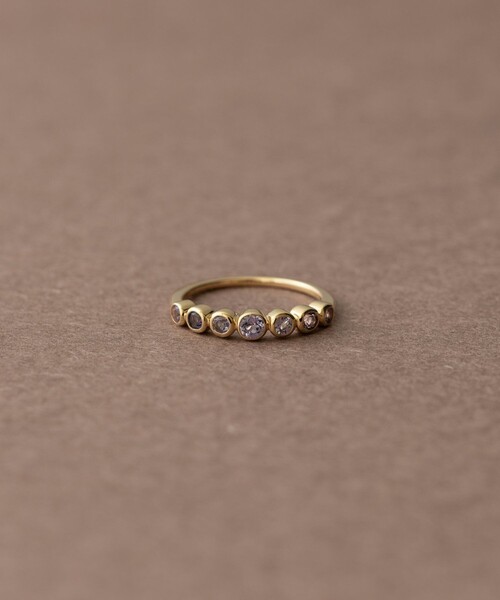 オーロラ] K10YG タンザナイト リング（リング）｜ete（エテ）の