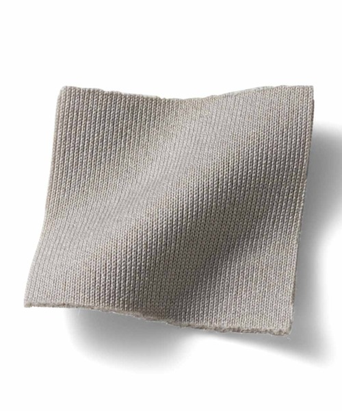 IEDIT（イディット）の「ＩＥＤＩＴ　フリンジジャカードチュールがドッキングした華やかダンボールプルオーバー（その他トップス・レディース・グレー/ブラック・M/L/LL/3L/S/4L）」の10枚目の写真