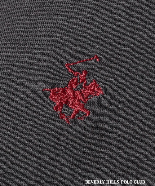 Grand PARK（グランドパーク）の「【BEVERLY HILLS POLO CLUB 】グランドパーク別注　ワイドスリーブＴシャツ（Tシャツ/カットソー・レディース・サックスブルー/ナチュラル/ホワイト/ホワイト系/グレー/スミクロ・FREE）」の20枚目の写真