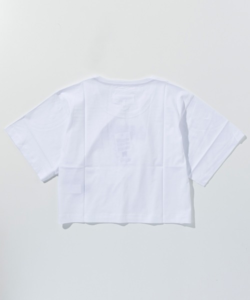 MM6 Maison Margiela（ｴﾑｴﾑｼｯｸｽ ﾒｿﾞﾝ ﾏﾙｼﾞｪﾗ）の「MM6 Maison Margiela(エムエムシックス メゾン マルジェラ)Kids & Junior ブランドロゴ半袖Tシャツカットソー（Tシャツ/カットソー・キッズ・ライトグリーン/ライトグレー/ホワイト/ピンク/ブラック・14Y/16Y/12Y/10Y）」の10枚目の写真