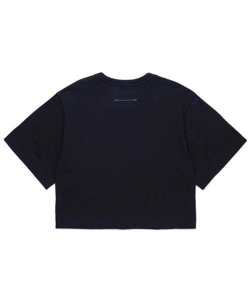 MM6 Maison Margiela（ｴﾑｴﾑｼｯｸｽ ﾒｿﾞﾝ ﾏﾙｼﾞｪﾗ）の「MM6 Maison Margiela(エムエムシックス メゾン マルジェラ)Kids & Junior ブランドロゴ半袖Tシャツカットソー（Tシャツ/カットソー・キッズ・ライトグリーン/ライトグレー/ホワイト/ピンク/ブラック・14Y/16Y/12Y/10Y）」の18枚目の写真