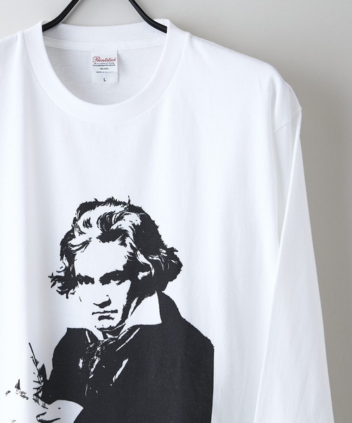 Ludwig van Beethoven Long Tee（Tシャツ/カットソー）｜CORISCO