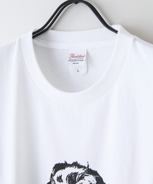 CORISCO(コリスコ)の「Ludwig van Beethoven Long Tee(Tシャツ/カットソー・メンズ・ホワイト系その他2/ブラック系その他2・MEDIUM/LARGE/X-LARGE)」の7枚目の写真
