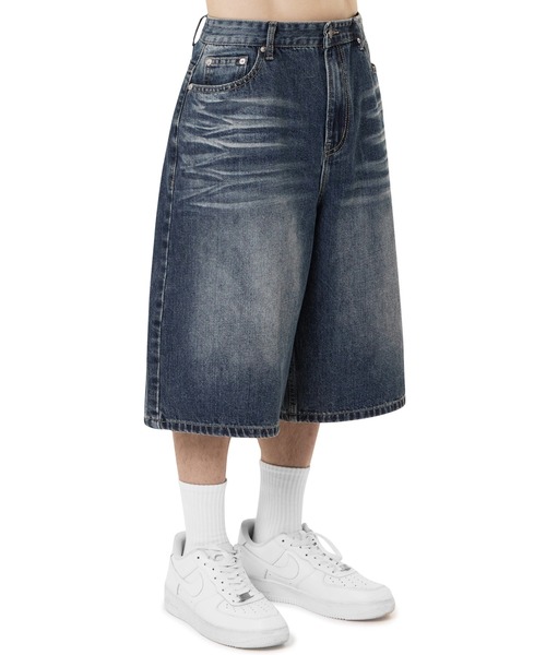OY/オーワイ』 WIDE BERMUDA DENIM SHORTS/ワイドバミューダ