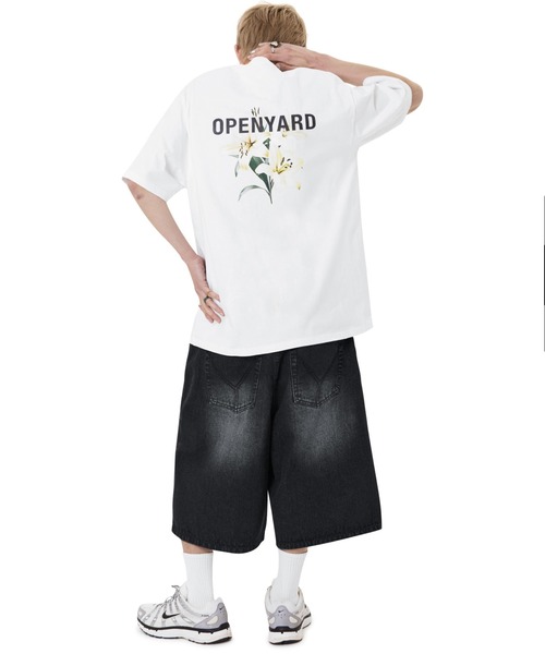 OY(オーワイ)の「『OY/オーワイ』 WIDE BERMUDA DENIM SHORTS/ワイドバミューダデニムショーツ(デニムパンツ・レディース・ブラック/ライトブルー/ブルー・S/M/L)」の7枚目の写真