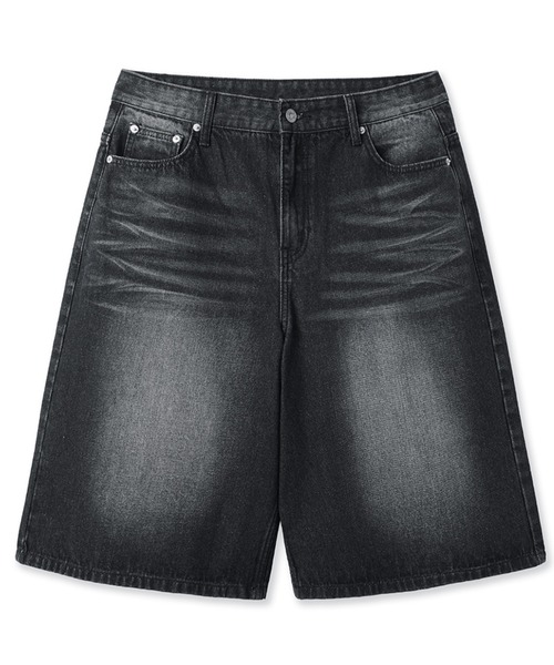 OY(オーワイ)の「『OY/オーワイ』 WIDE BERMUDA DENIM SHORTS/ワイドバミューダデニムショーツ(デニムパンツ・レディース・ブラック/ライトブルー/ブルー・S/M/L)」の19枚目の写真