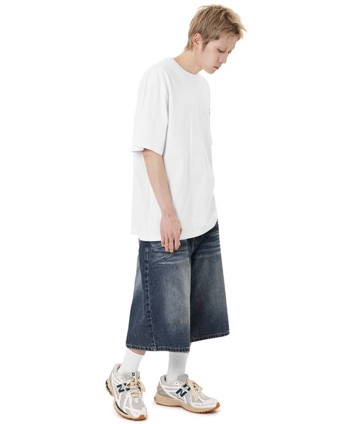 YOUTHBATH★韓国★男女兼用★Bulky Wide Denim Shorts ワイド YOUTHBATH☆韓国☆男女兼用☆Bulky Wide Denim Shorts ワイド