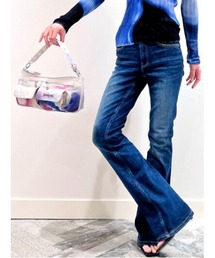 クラシックフレア デニムパンツ