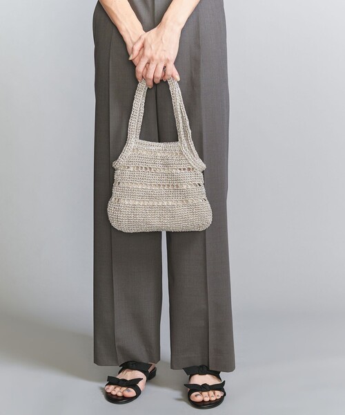 BEAUTY&YOUTH UNITED ARROWS（ビューティーアンドユースユナイテッドアローズ）の「メタリックコード ミニ トートバッグ（トートバッグ・レディース・ケリーグリーン/ゴールド/シルバー・FREE）」の14枚目の写真