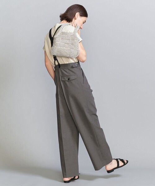 BEAUTY&YOUTH UNITED ARROWS（ビューティーアンドユースユナイテッドアローズ）の「メタリックコード ミニ トートバッグ（トートバッグ・レディース・ケリーグリーン/ゴールド/シルバー・FREE）」の16枚目の写真