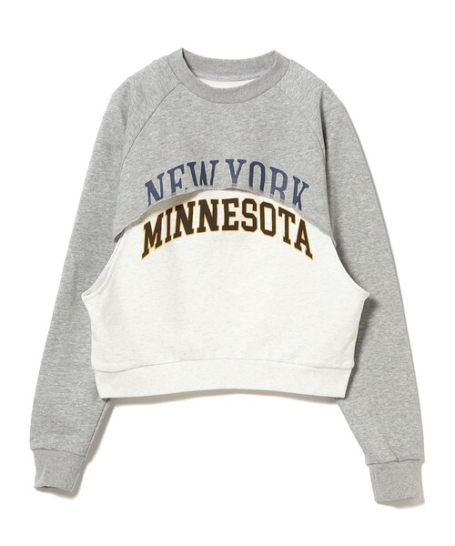 トレーナー スウェット ambiance / 2way Sweatshirt レディース セール】ambiance / 2way Sweatshirt（スウェット）｜B:MING by