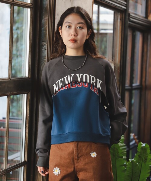 トレーナー スウェット ambiance / 2way Sweatshirt レディース セール】ambiance / 2way Sweatshirt（スウェット）｜B:MING by